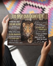MOM TO DAUGHTER GIFT STEP OUT THE SHADOWS 14x11 Gallery Wrapped Canvas Prints aos-canvas-pgw-14x11-lifestyle-front-24