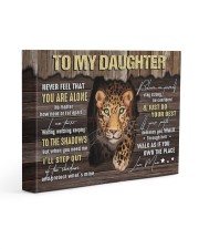 MOM TO DAUGHTER GIFT STEP OUT THE SHADOWS 14x11 Gallery Wrapped Canvas Prints front