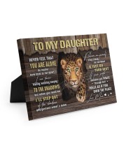 MOM TO DAUGHTER GIFT STEP OUT THE SHADOWS Easel-Back Gallery Wrapped Canvas tile