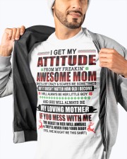 MOM TO SON GIFT - ATTITUDE - CHRISTMAS Classic T-Shirt apparel-classic-tshirt-lifestyle-front-93