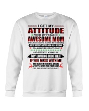 MOM TO SON GIFT - ATTITUDE - CHRISTMAS Crewneck Sweatshirt tile