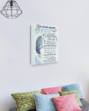 IN LOVING MEMORY 11x14 Gallery Wrapped Canvas Prints aos-canvas-pgw-11x14-lifestyle-front-02