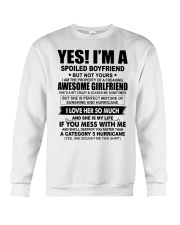 SPOILED BOYFRIEND GIFT- SHE'S A BIT CRAZY- SCARES Crewneck Sweatshirt tile