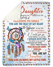 MOM TO DAUGHTER GIFT BUTTERFLY HAPPINESS ENERGY Sherpa Fleece Blanket tile