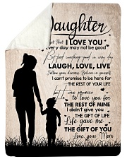 MOM TO DAUGHTER GIFT LOVE YOU FOR THE REST OF MINE Sherpa Fleece Blanket tile