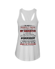 DAUGHTER TO MOM GIFT PERFECTION AND BEAUTY Ladies Flowy Tank tile