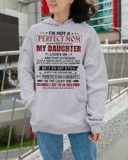 DAUGHTER TO MOM GIFT PERFECTION AND BEAUTY Hooded Sweatshirt apparel-hooded-sweatshirt-lifestyle-front-103