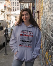 DAUGHTER TO MOM GIFT PERFECTION AND BEAUTY Hooded Sweatshirt lifestyle-unisex-hoodie-front-1