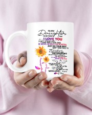MOM TO DAUGHTER GIFT DANCE IN THE RAIN- ENJOY RIDE Mug ceramic-mug-lifestyle-29