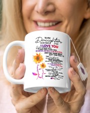 MOM TO DAUGHTER GIFT DANCE IN THE RAIN- ENJOY RIDE Mug ceramic-mug-lifestyle-67