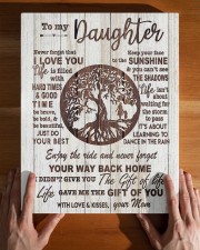 MOM TO DAUGHTER GIFT- TREE- DANCE IN THE RAIN 11x14 Gallery Wrapped Canvas Prints aos-canvas-pgw-11x14-lifestyle-front-32