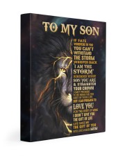 MOM TO SON GIFT LION FATE STORM STRAIGHTEN CROWN Gallery Wrapped Canvas Prints tile