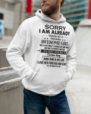 BOYFRIEND GIFT- TAKEN BY A FREAKING AWESOME GIRL Hooded Sweatshirt apparel-hooded-sweatshirt-lifestyle-front-109