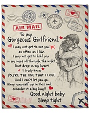 GIRLFRIEND GIFT- DEEP IN MY HEART YOU'RE THE ONE Fleece Blanket - 50" x 60" front