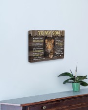 MOM TO SON GIFT- PANTHER STEP OUT THE SHADOWS 14x11 Gallery Wrapped Canvas Prints aos-canvas-pgw-14x11-lifestyle-front-01