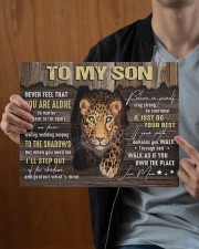 MOM TO SON GIFT- PANTHER STEP OUT THE SHADOWS 14x11 Gallery Wrapped Canvas Prints aos-canvas-pgw-14x11-lifestyle-front-23