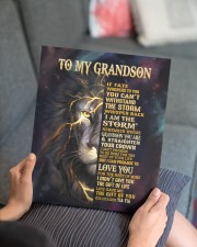 YIA YIA TO GRANDSON GIFT- FATE STORM CROWN -LION 11x14 Gallery Wrapped Canvas Prints aos-canvas-pgw-11x14-lifestyle-front-25