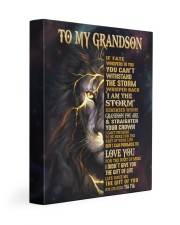 YIA YIA TO GRANDSON GIFT- FATE STORM CROWN -LION 11x14 Gallery Wrapped Canvas Prints front