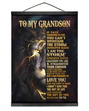 YIA YIA TO GRANDSON GIFT- FATE STORM CROWN -LION Hanging Canvas tile