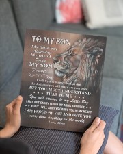 MOM TO SON GIFT LION LOVE YOU MORE THAN ANYTHING 11x14 Gallery Wrapped Canvas Prints aos-canvas-pgw-11x14-lifestyle-front-25
