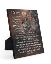 MOM TO SON GIFT LION LOVE YOU MORE THAN ANYTHING Easel-Back Gallery Wrapped Canvas tile