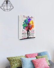 MOM TO DAUGHTER GIFT - DANCE IN THE RAIN 11x14 Gallery Wrapped Canvas Prints aos-canvas-pgw-11x14-lifestyle-front-02