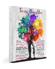 MOM TO DAUGHTER GIFT - DANCE IN THE RAIN 11x14 Gallery Wrapped Canvas Prints front