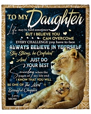 MOM TO DAUGHTER GIFT- YOU WILL BE ONE OF THE MOST BEAUTIFUL CHAPTER Fleece Blanket - 50" x 60" front