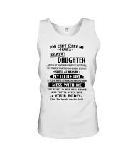 DAUGHTER TO MOM GIFT- YOU CAN'T SCARE ME Unisex Tank tile