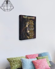 OMA TO GRANDSON GIFT- FATE STORM CROWN -LION 11x14 Gallery Wrapped Canvas Prints aos-canvas-pgw-11x14-lifestyle-front-02