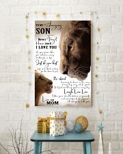 MOM TO SON GIFT- JUST DO YOUR BEST- LION 11x17 Poster lifestyle-holiday-poster-3