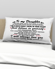 MOM TO DAUGHTER GIFT I'M ALWAYS IN YOUR HEART Rectangular Pillowcase aos-pillow-rectangular-front-lifestyle-01