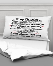 MOM TO DAUGHTER GIFT I'M ALWAYS IN YOUR HEART Rectangular Pillowcase aos-pillow-rectangular-front-lifestyle-03