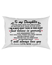 MOM TO DAUGHTER GIFT I'M ALWAYS IN YOUR HEART Rectangular Pillowcase front
