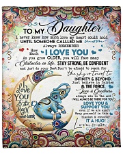 MOM TO DAUGHTER GIFT- DON'T BE AFRAID TO REACH FOR THE SKY OR TRAVEL TO INFINITY AND BAYOND Fleece Blanket - 50" x 60" front