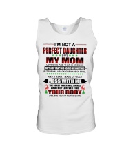 MOM TO DAUGHTER GIFT - CHRISTMAS - BACK BONE MADE OF STEEL - A HEART OF GOLD Unisex Tank tile