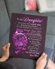 MOM TO DAUGHTER GIFT - LAUGH LOVE LIVE 11x14 Gallery Wrapped Canvas Prints aos-canvas-pgw-11x14-lifestyle-front-25