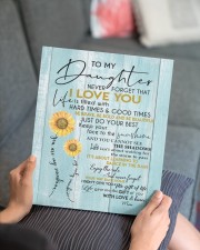 MOM TO DAUGHTER GIFT- SUNSHINE- SUNFLOWER- BRAVE 11x14 Gallery Wrapped Canvas Prints aos-canvas-pgw-11x14-lifestyle-front-25