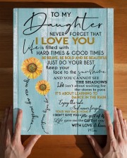 MOM TO DAUGHTER GIFT- SUNSHINE- SUNFLOWER- BRAVE 11x14 Gallery Wrapped Canvas Prints aos-canvas-pgw-11x14-lifestyle-front-32