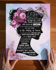 MOM TO DAUGHTER GIFT - REMEMBER HOW MUCH YOU ARE LOVED 11x14 Gallery Wrapped Canvas Prints aos-canvas-pgw-11x14-lifestyle-front-32