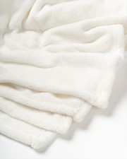 MOM TO SON GIFT- LOVE YOU FOR THE REST OF MINE Fleece Blanket - 50" x 60" aos-coral-fleece-blanket-close-up-3
