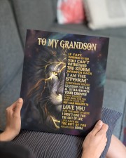 NONNA TO GRANDSON GIFT- FATE STORM CROWN -LION 11x14 Gallery Wrapped Canvas Prints aos-canvas-pgw-11x14-lifestyle-front-25