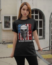 QANON THE GREAT AWAKENNG Classic T-Shirt apparel-classic-tshirt-lifestyle-19