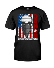 QANON THE GREAT AWAKENNG Classic T-Shirt front