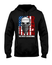 QANON THE GREAT AWAKENNG Hooded Sweatshirt thumbnail