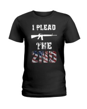 I Plead the 2nd Amendment Ladies T-Shirt thumbnail