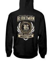 B-L-A-K-E-M-A-N k1 Hooded Sweatshirt back
