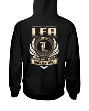 L-E-A T4 Hooded Sweatshirt back