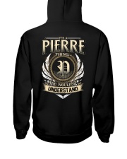 P-I-E-R-R-E X1 Hooded Sweatshirt back