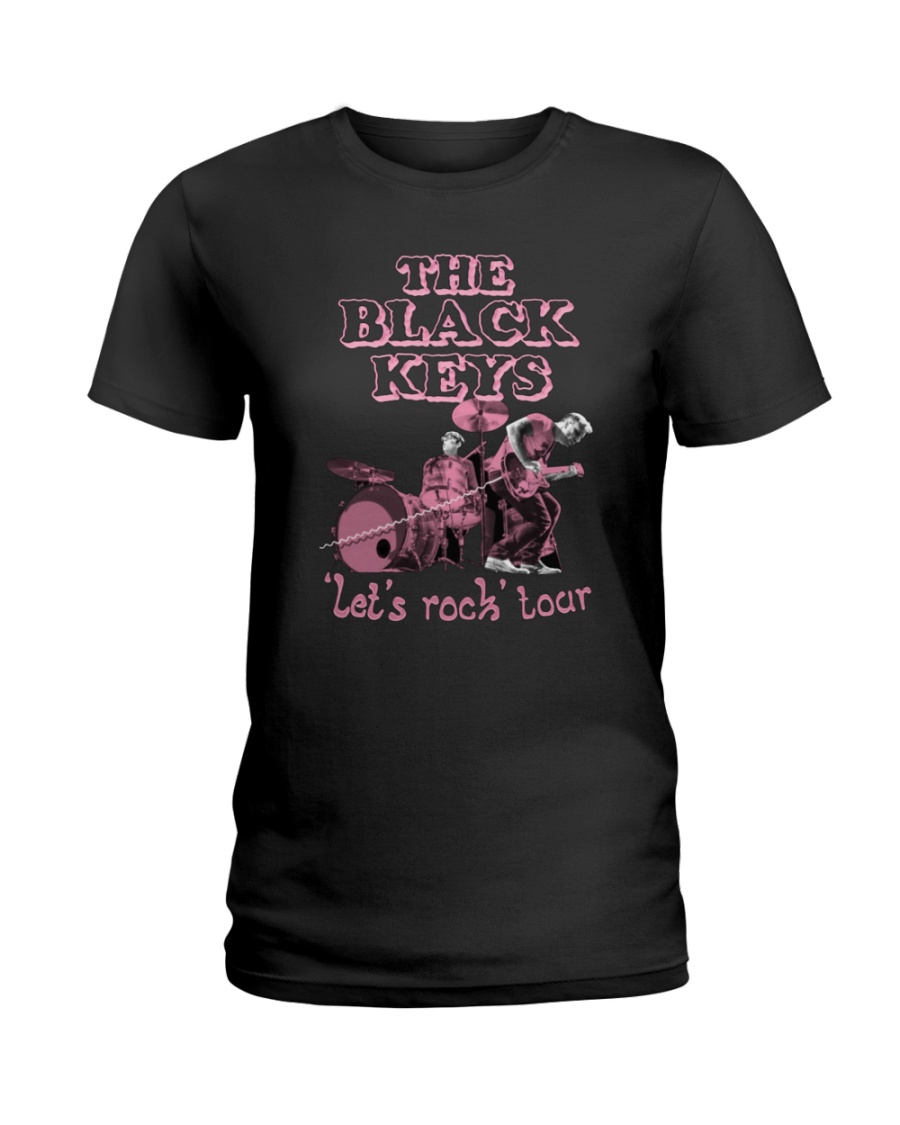 The Black Keys Let's Rock Tour 2020 T Shirts Ladies T-Shirt